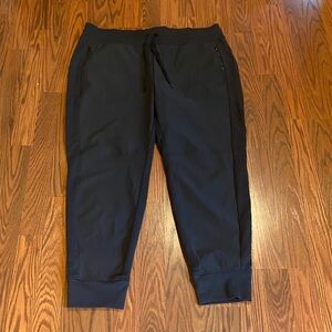 Athleta women’s dark joggers. Size 18